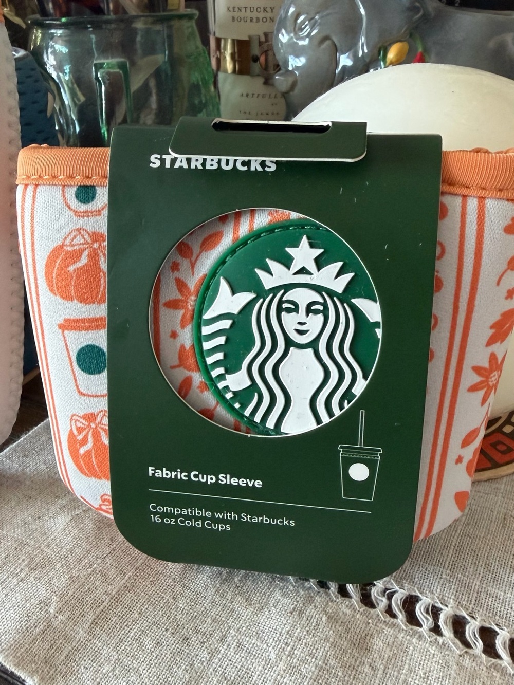 Starbucks 2026 Disney Fall Cup Sleeve 🎃